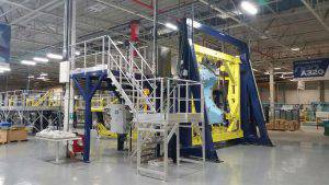 Achievement of an assembly line for Airbus A320 NEO access