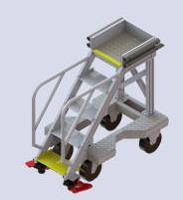 Stepladders for aircraft access