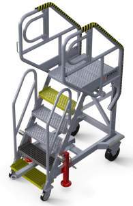 Technical-stepladder-for-A320-electrical-cargo-bay-access