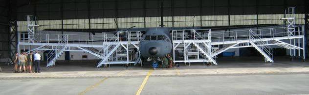 Platform for air force aircraft maintenance 2
