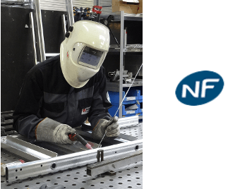 Soudeur aluminium habilité NF EN 287-2